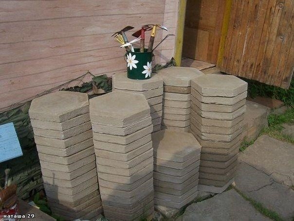 Тротуарная плитка своими руками. Тротуарная плитка своими руками.