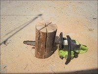 Финская печь - это приспособление, которое можно сделать буквально за 10 минут из обычного небольшого бревна.