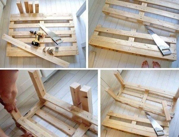 Уютная софа из паллеты своими руками Уютная софа из паллеты своими руками