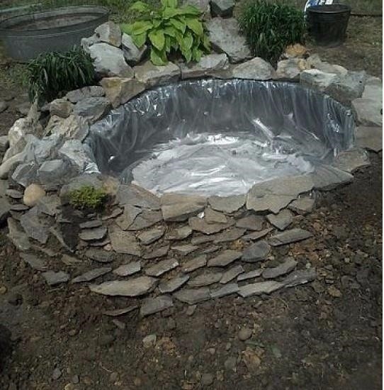 Пруд своими руками